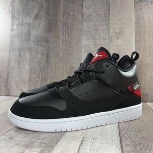 Nike Air Jordan Fadeaway Boy's 7 Y Basketball Shoes Sneakers Black AO1331-106